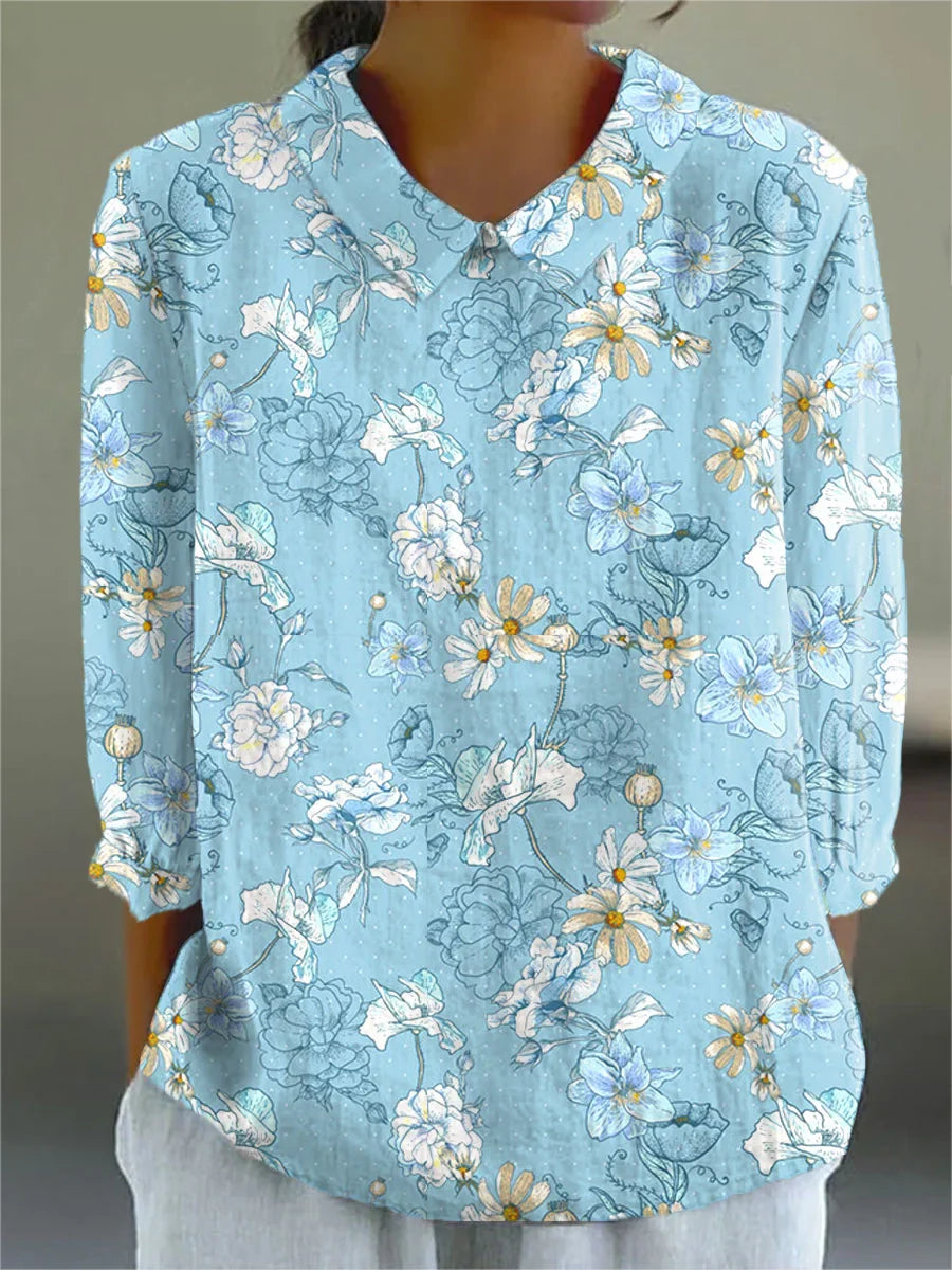 Vintage Colorful Blouse