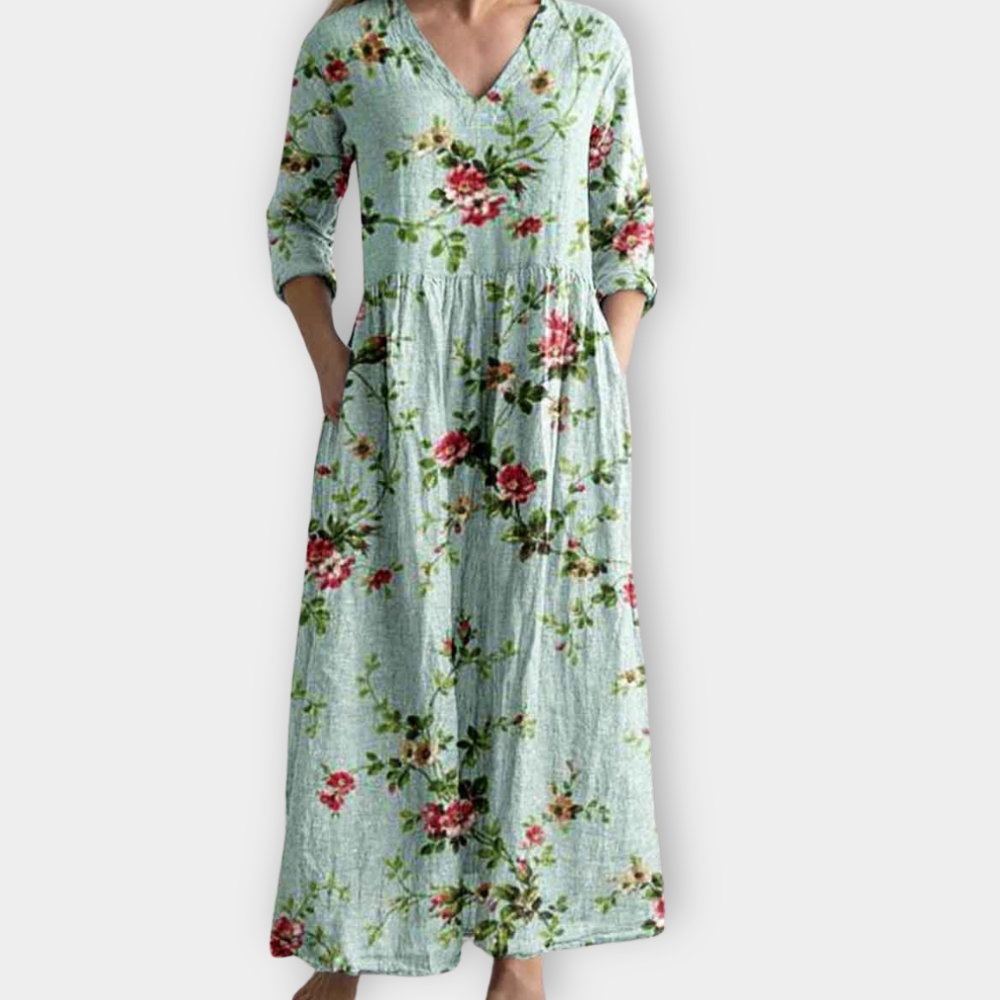 Iduna | Boho Maxi Dress