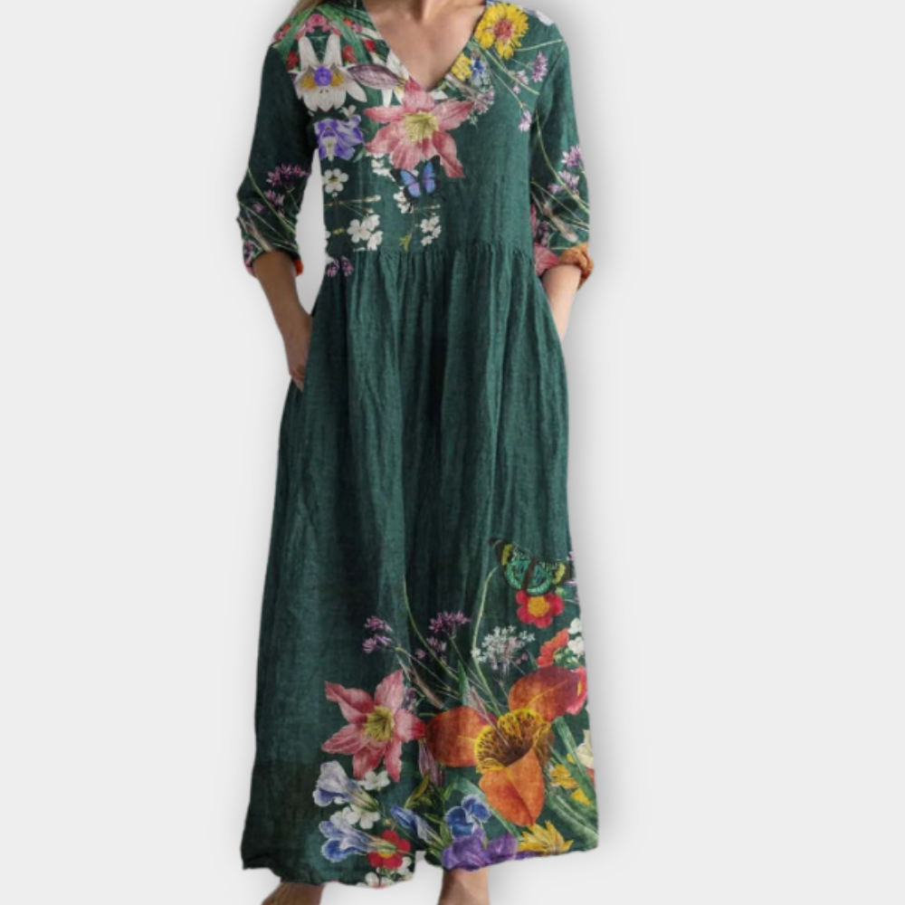 Jorunhild | Boho Maxi Dress