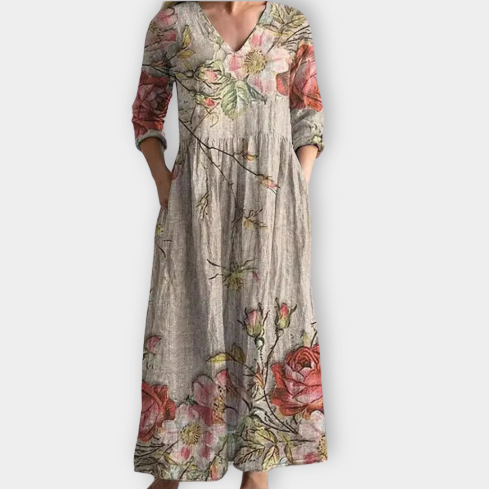 Theodelinde | Boho Maxi Dress