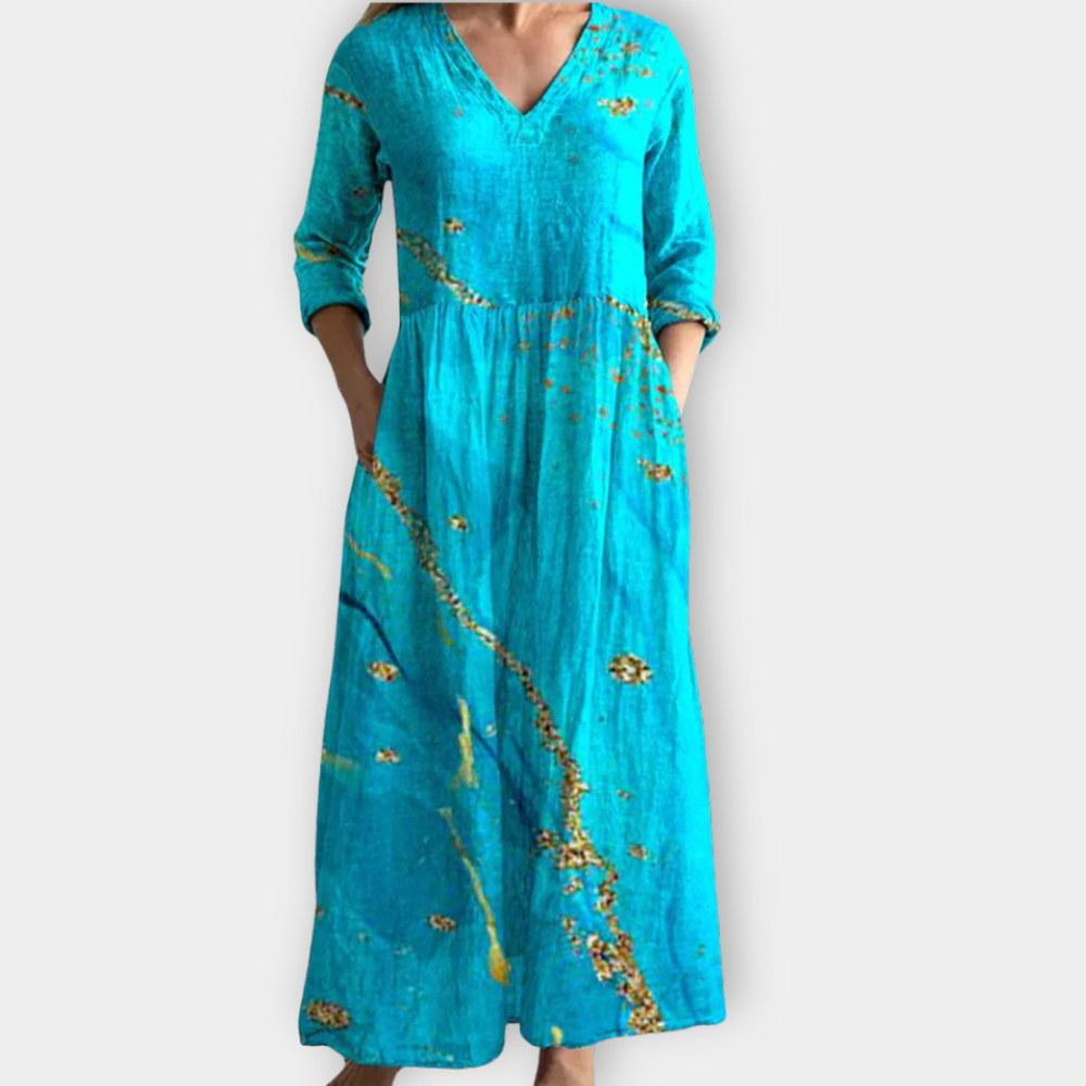 Veltrud | Boho Maxi Dress