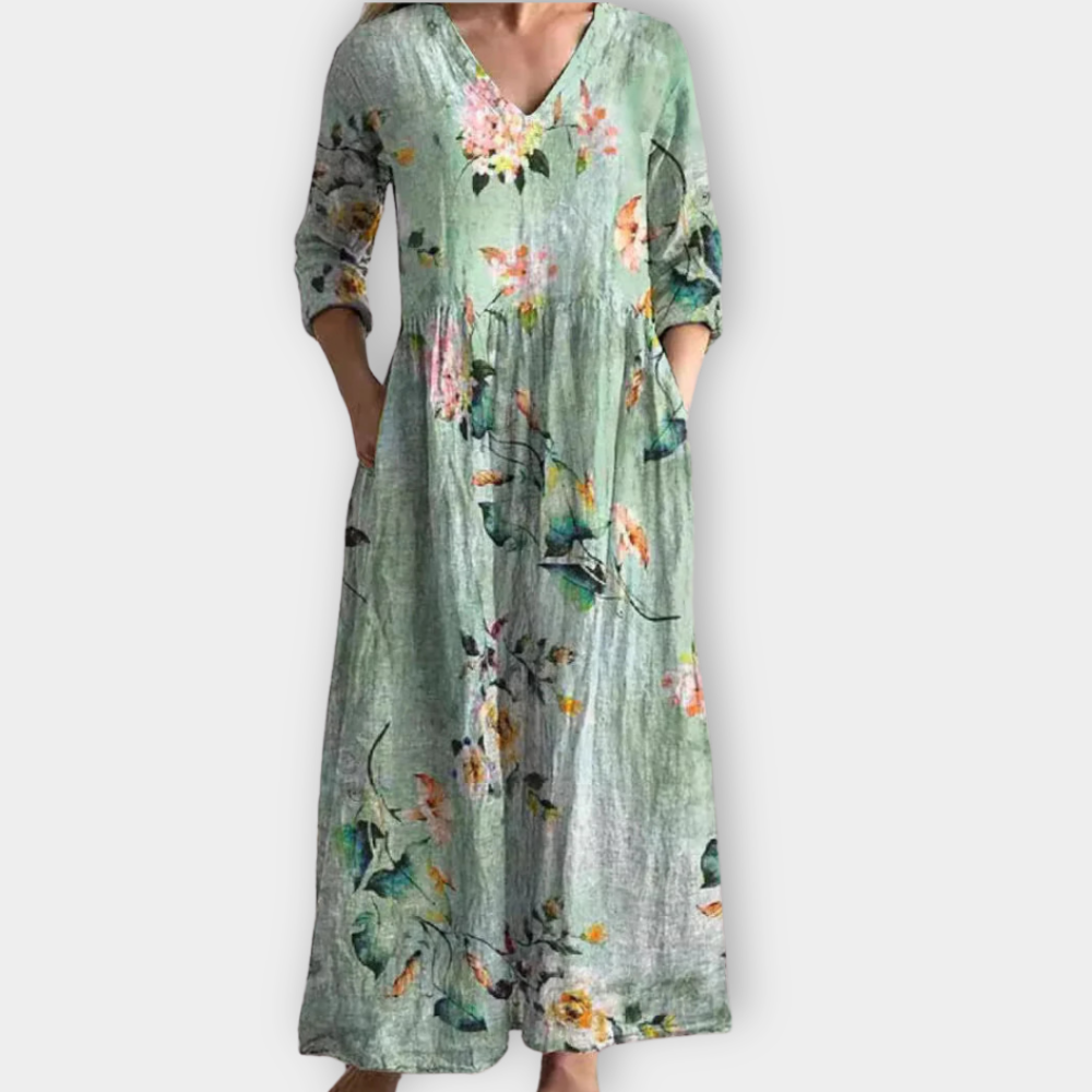Kreszenz | Boho Maxi Dress