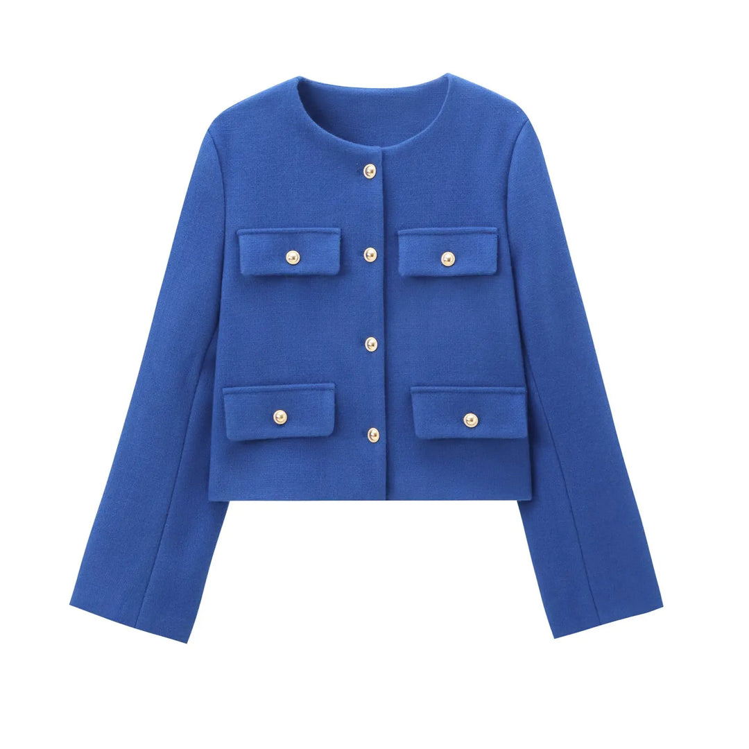 Chloe | Classic Cropped Jacket