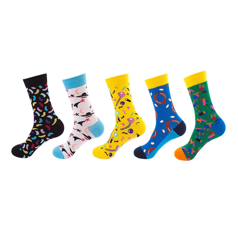 Playful Steps | 5-Pair Unisex Socks