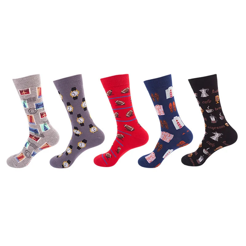 Playful Steps | 5-Pair Unisex Socks