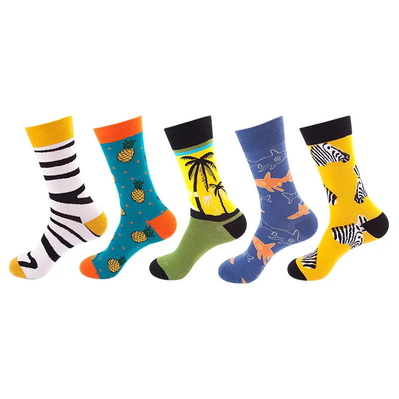 Playful Steps | 5-Pair Unisex Socks