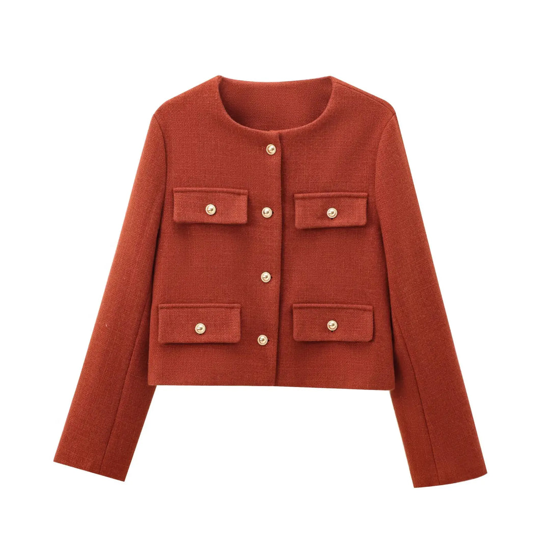 Evelyn | Classic Cropped Jacket