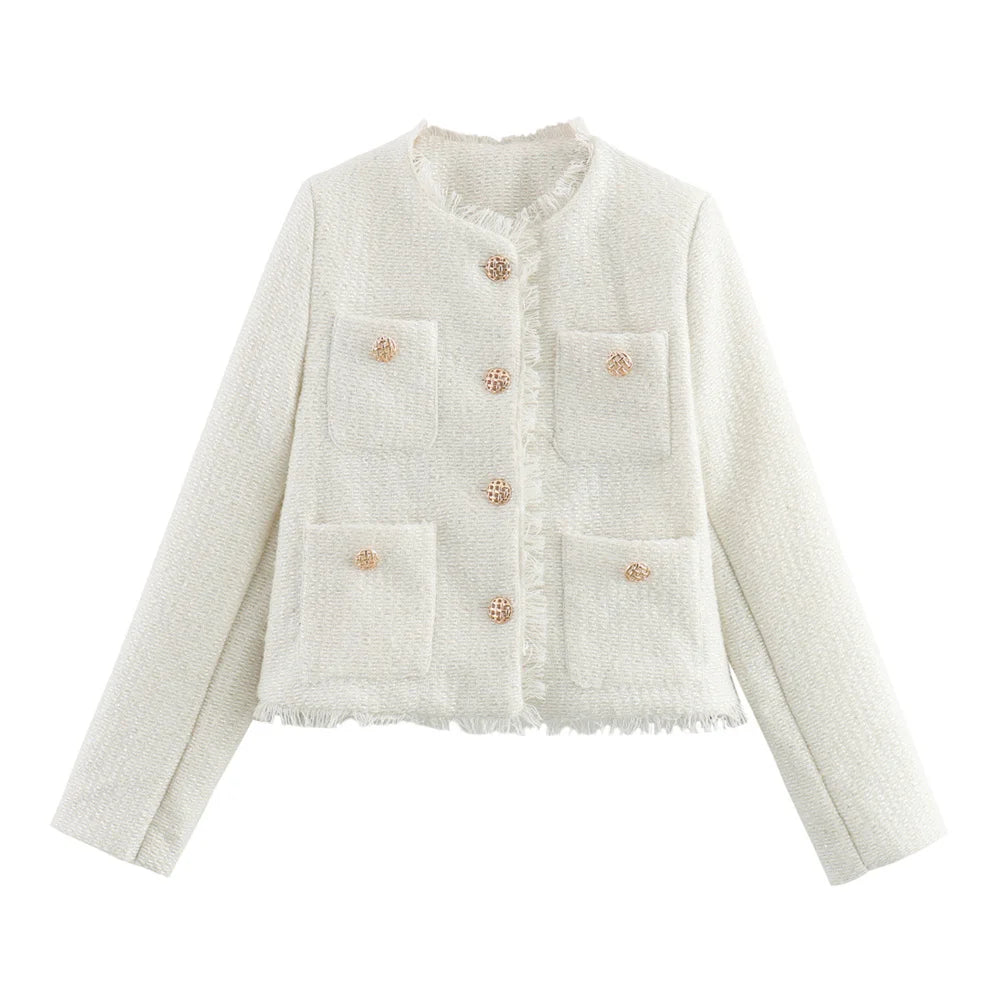 Olivia | Classic Cropped Jacket