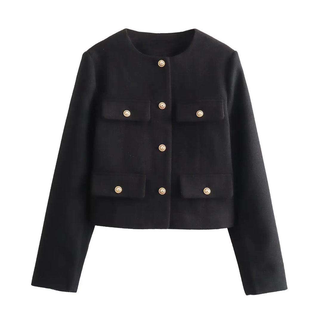 Mia | Classic Cropped Jacket
