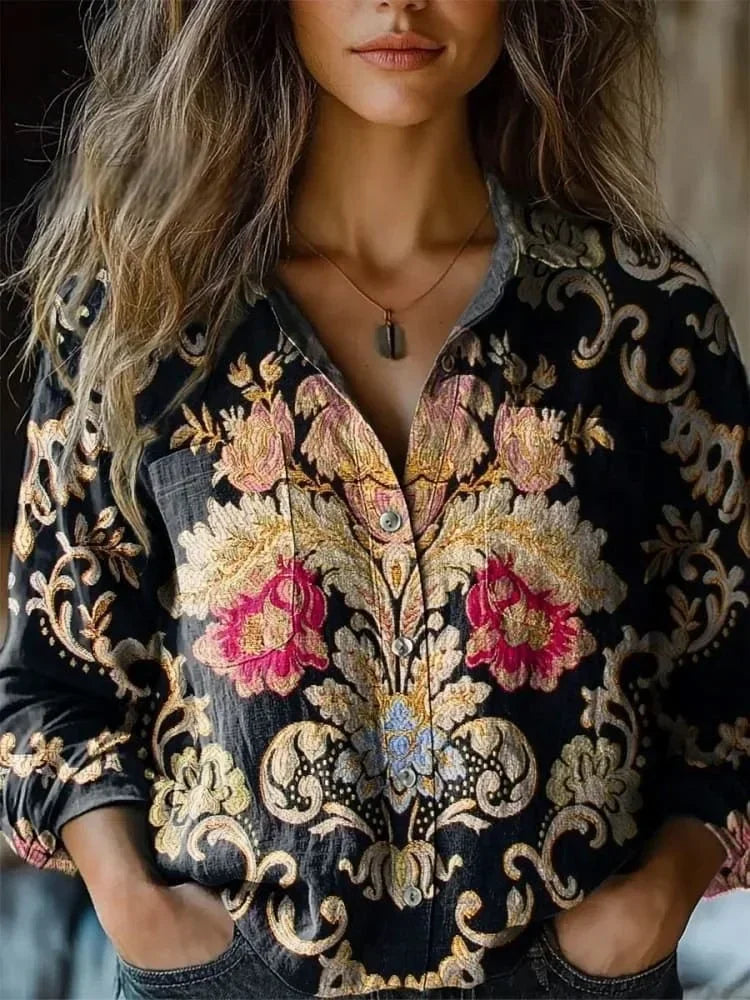 Ivara - Bohemian Vintage Blouse