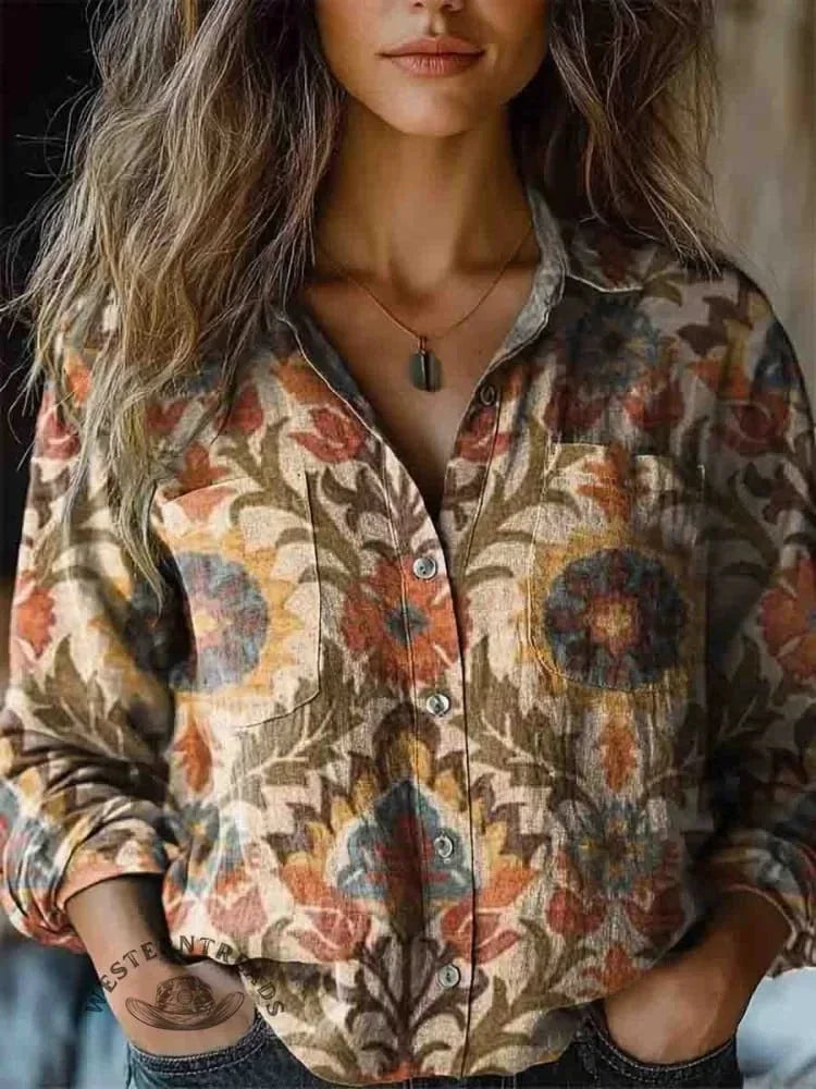 Norelle - Bohemian Vintage Blouse