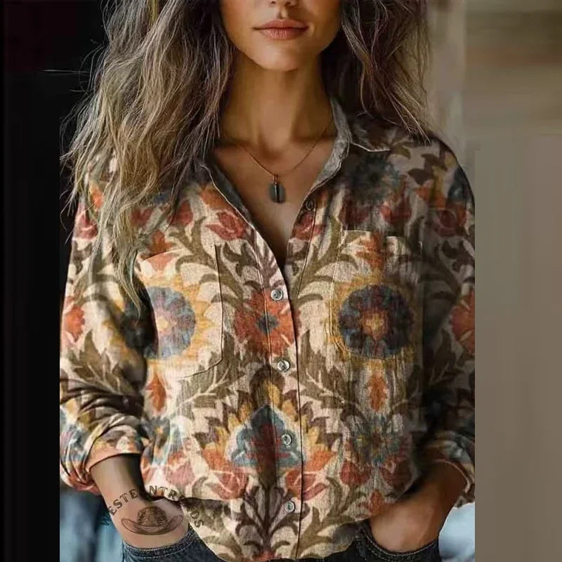 Eulalie - Bohemian Vintage Blouse