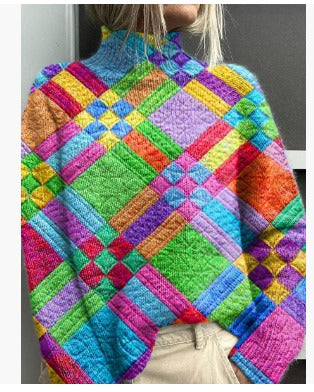 Emma | Vibrant Colorful Sweater