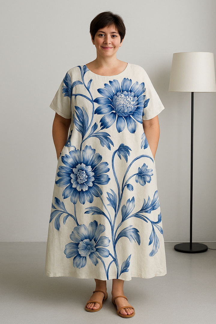 The Amira | Loose Fit Tummy Covering Dress