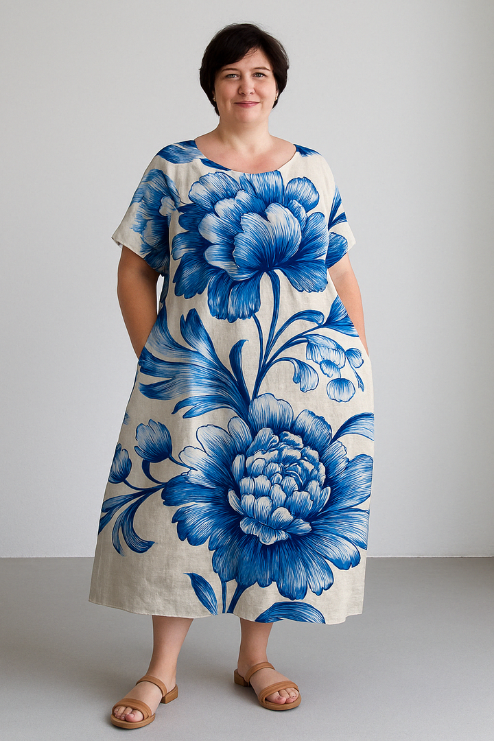 The Amira | Loose Fit Tummy Covering Dress