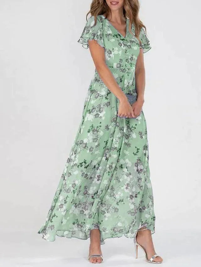 The Amara Floral Maxi Dress