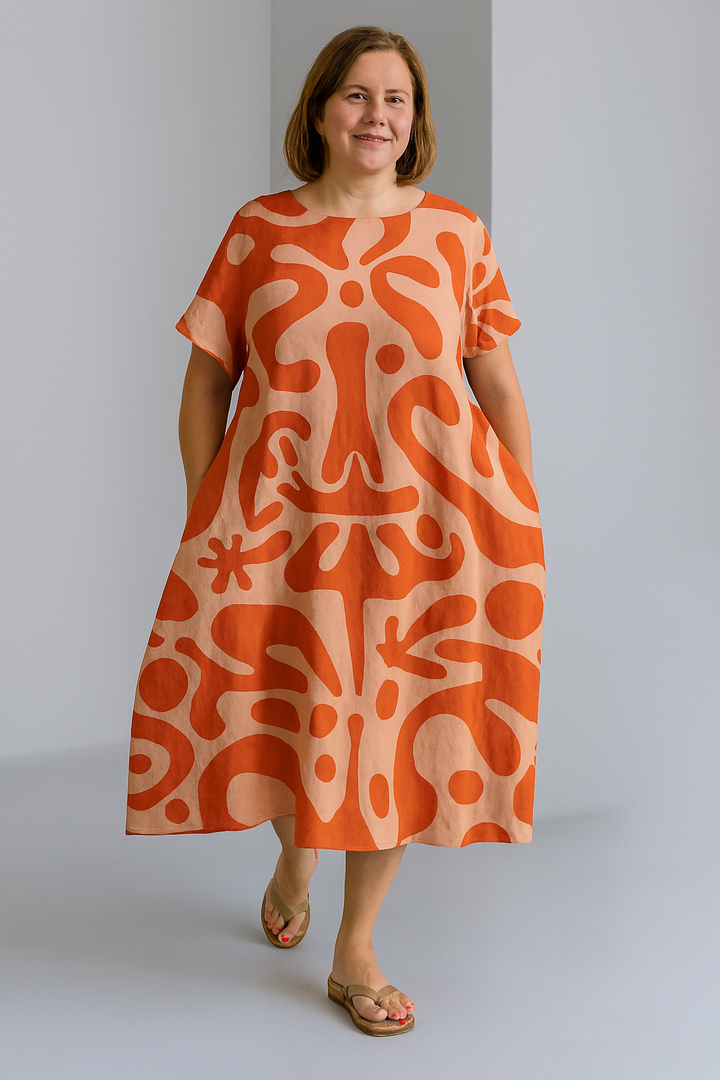 The Amina | Tummy Covering Dress