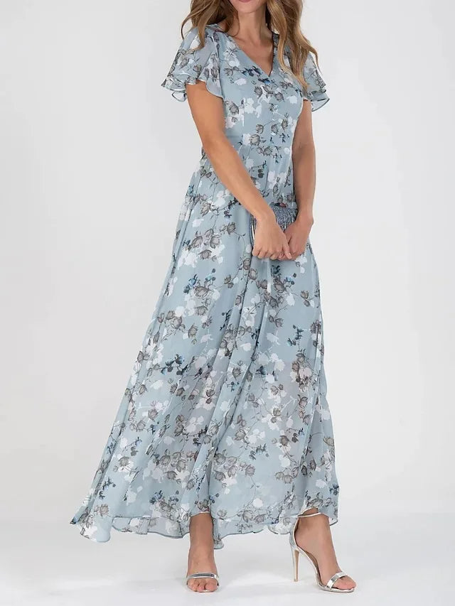The Amara Floral Maxi Dress
