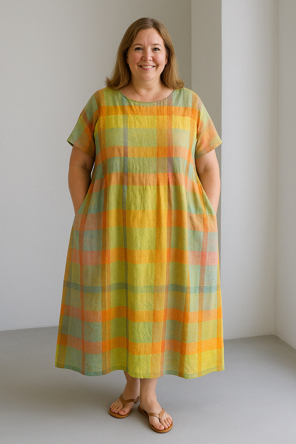 The Amira | Loose Fit Tummy Covering Dress