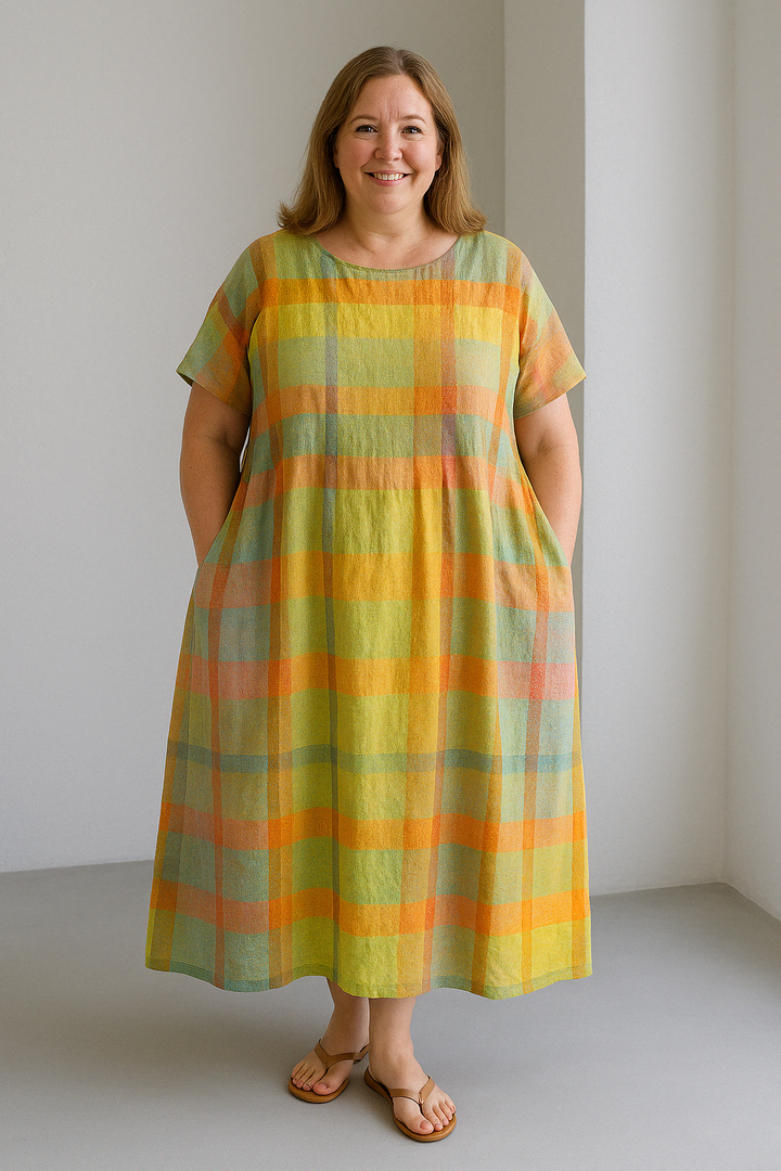 The Amira | Loose Fit Tummy Covering Dress