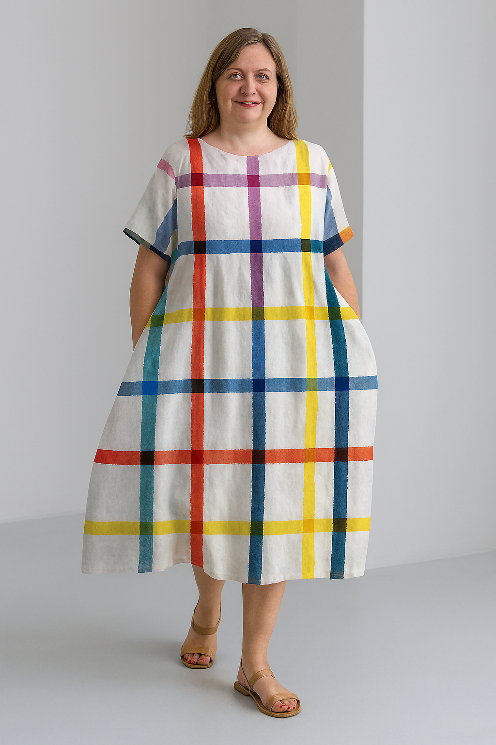 The Amira | Loose Fit Tummy Covering Dress