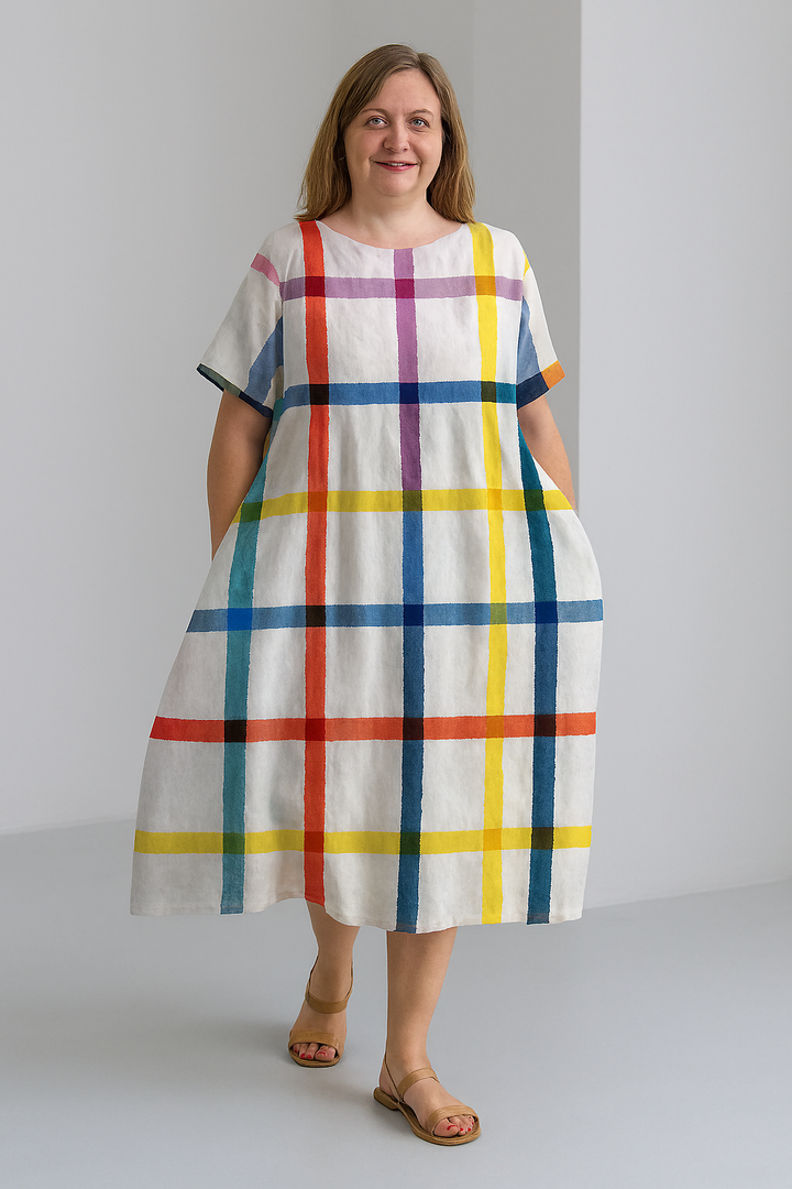 The Amira | Loose Fit Tummy Covering Dress