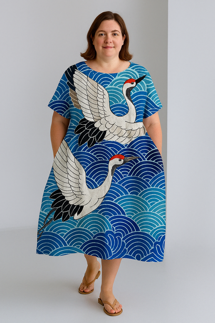 The Amira | Loose Fit Tummy Covering Dress