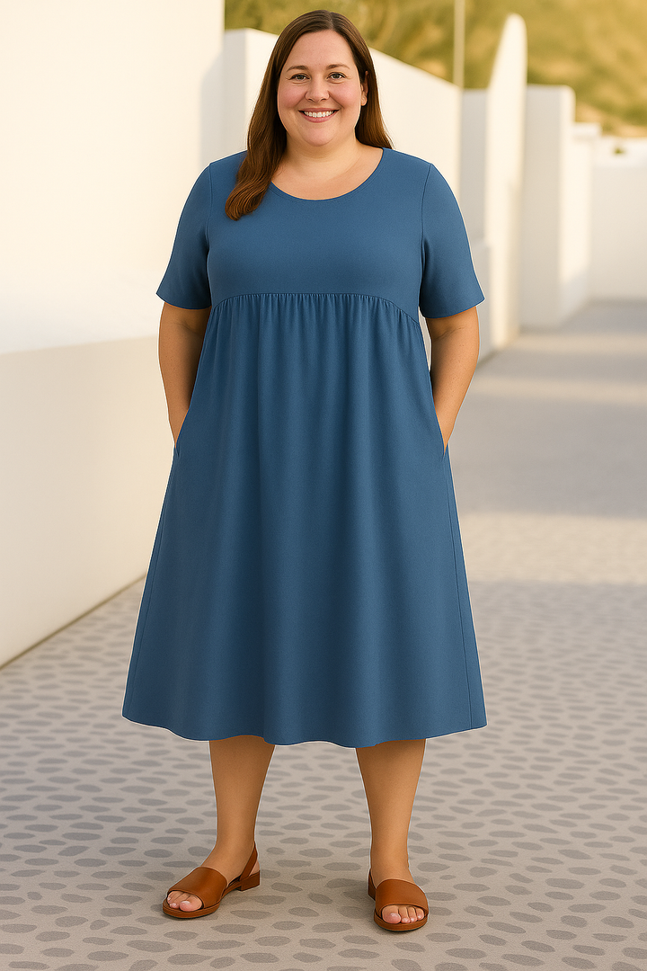 The Raya | Casual Loose Tummy Covering Dress