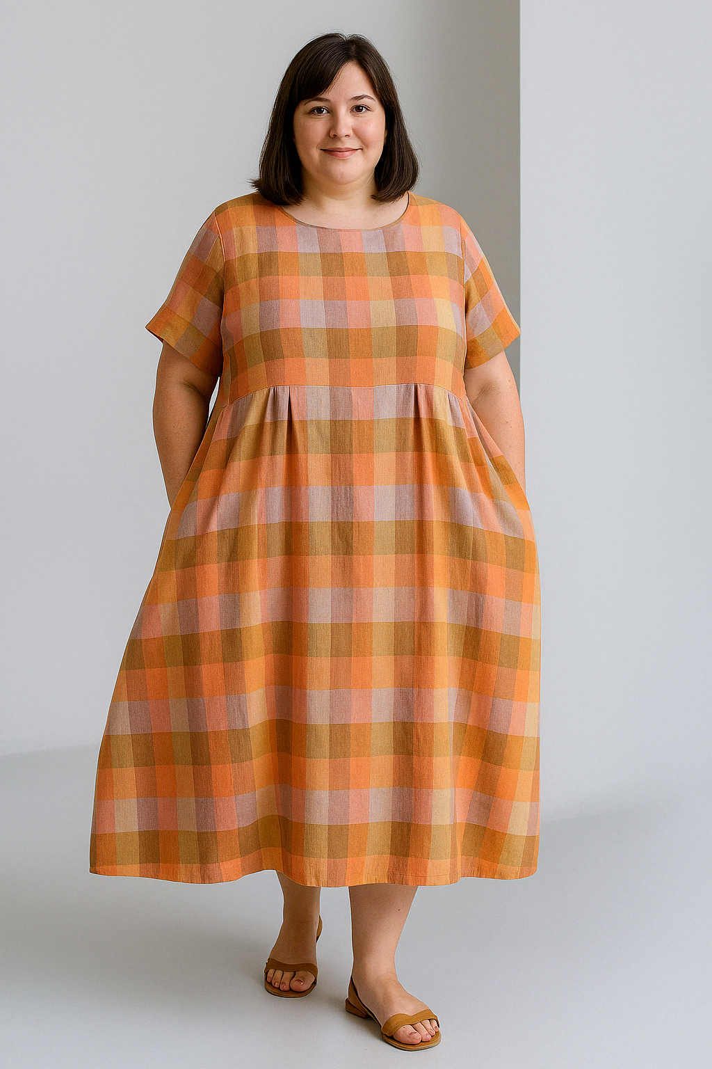 The Amira | Loose Fit Tummy Covering Dress