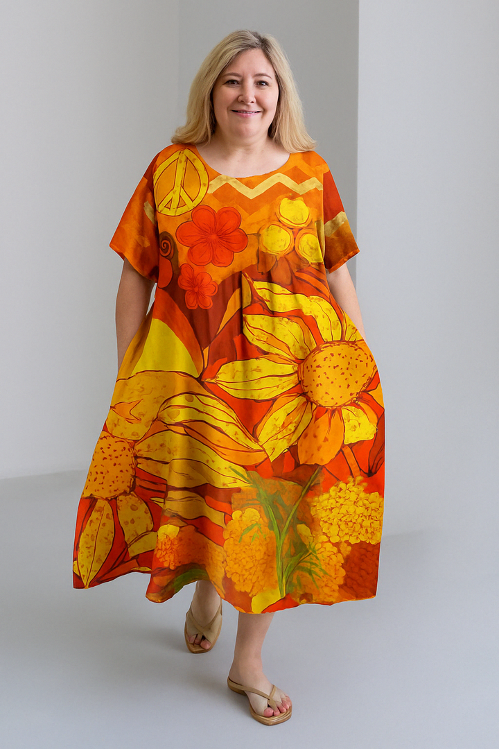 The Amina | Tummy Covering Dress