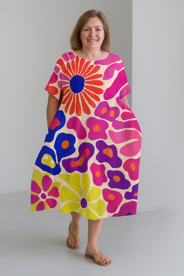 The Amina | Tummy Covering Dress
