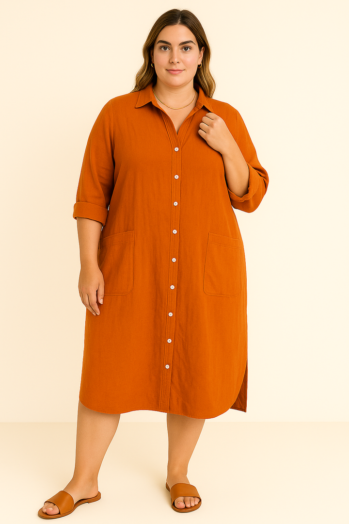 The Aria Shirt Dress