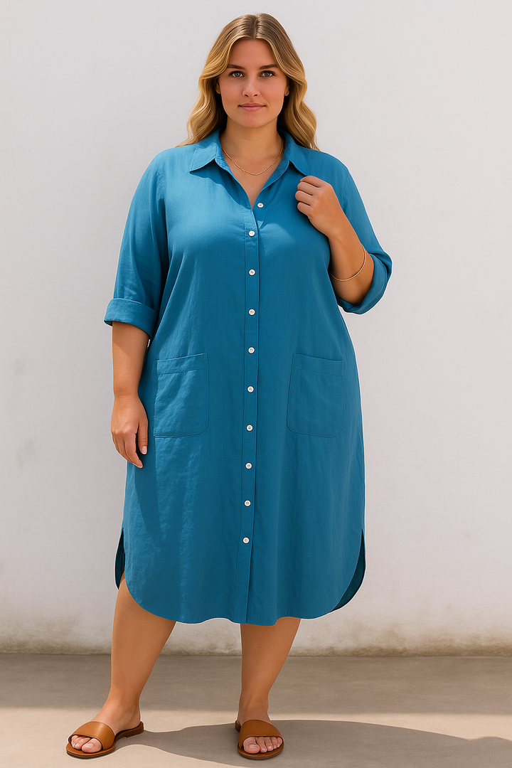 The Aria Shirt Dress