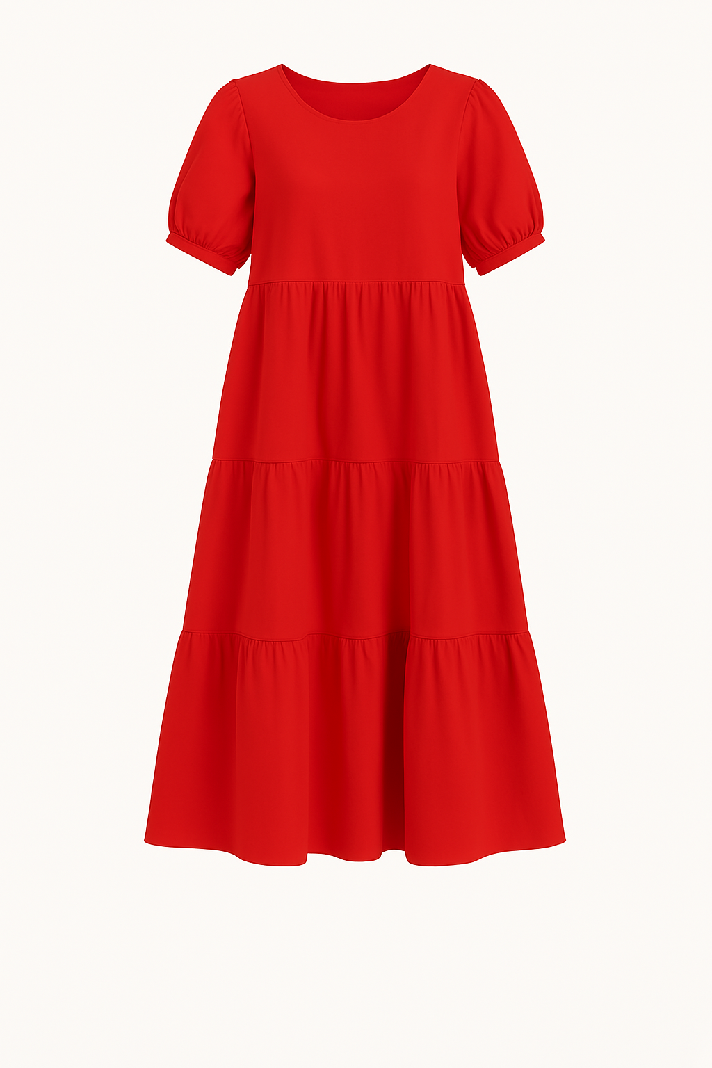 The Ayla | O-neck Tummy Covering Dress