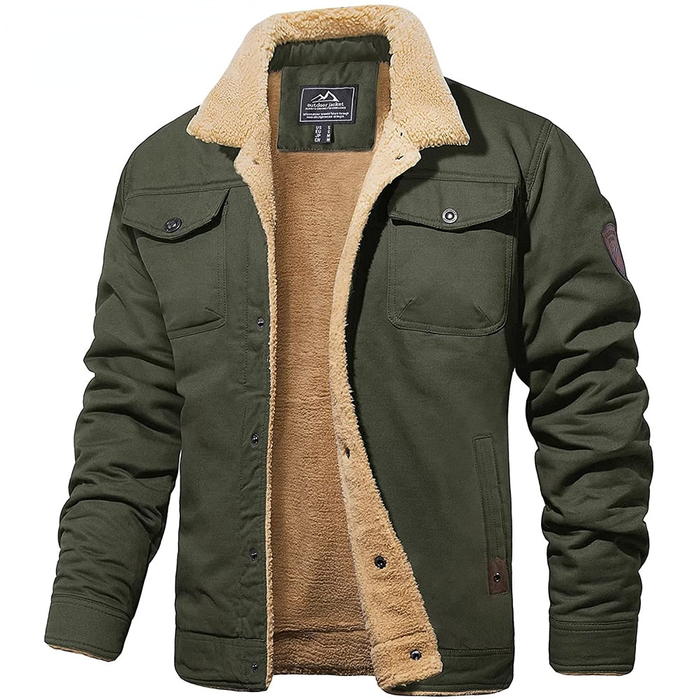 James | Fleece Bomber Jacket