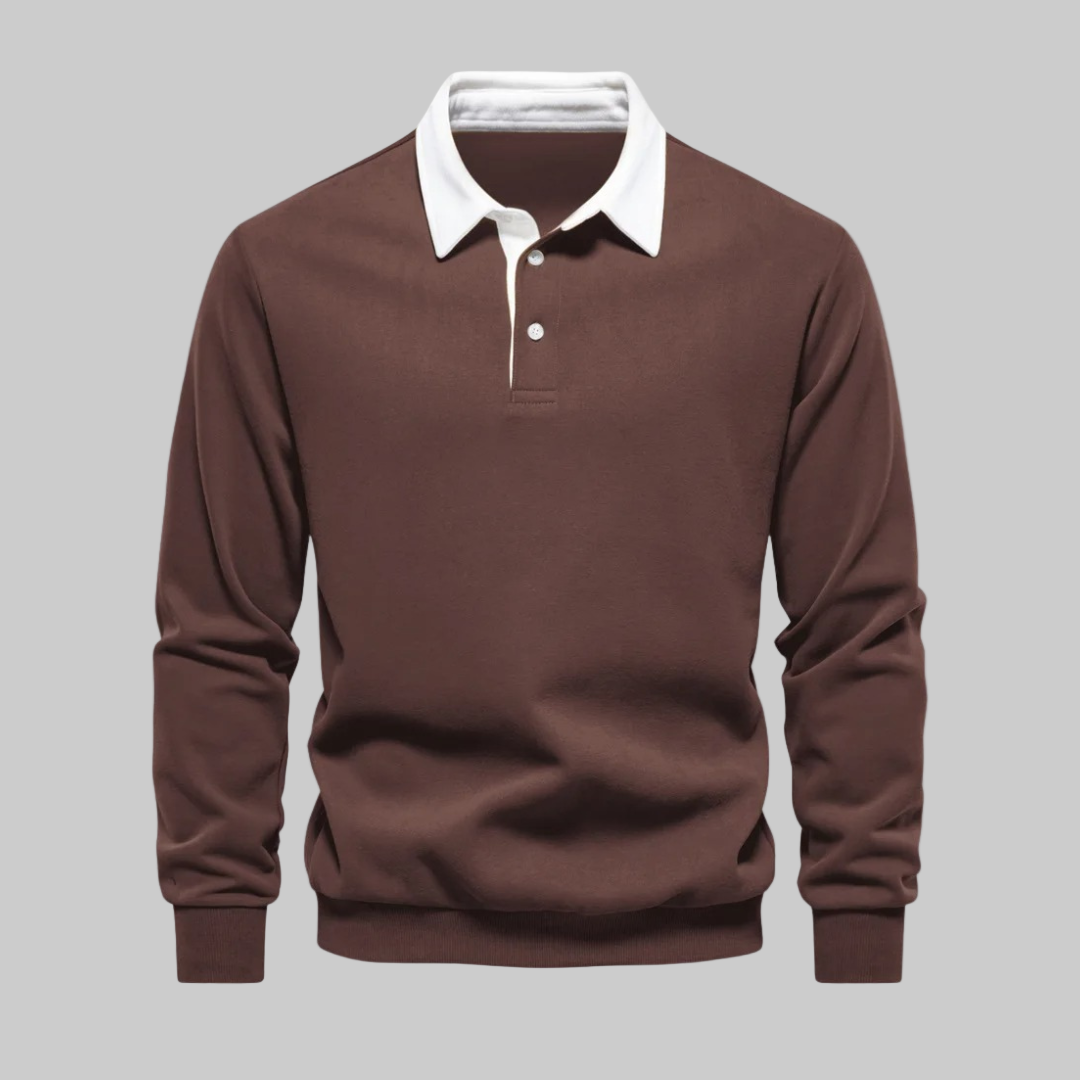 Lawrence | Contrast Collar Polo