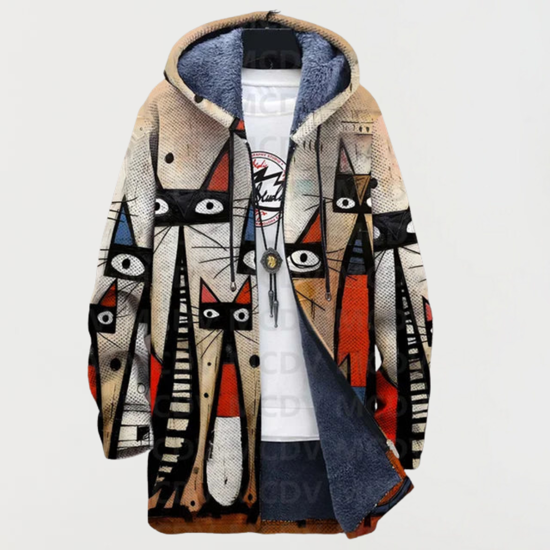Red Deer | Casual Charm Hoodie