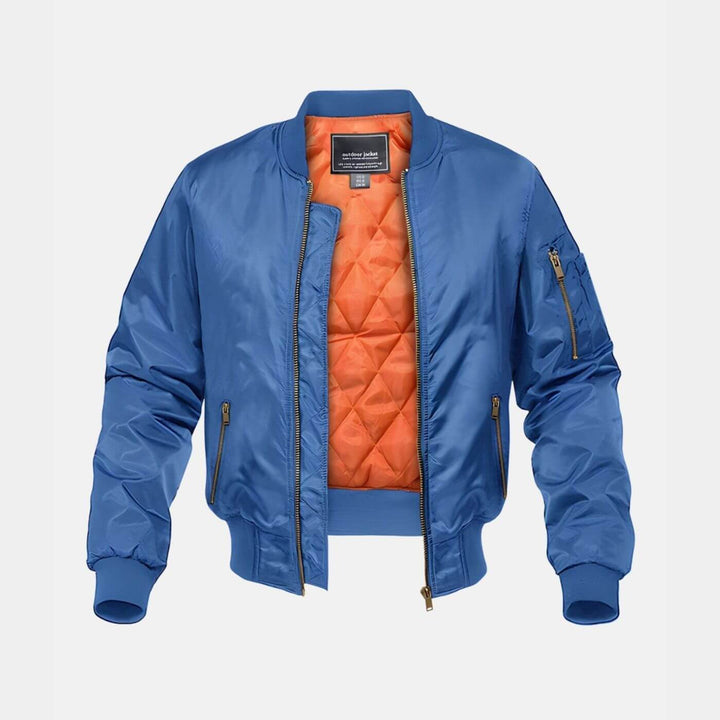 Urban Edge | Quilted Bomber Jacket