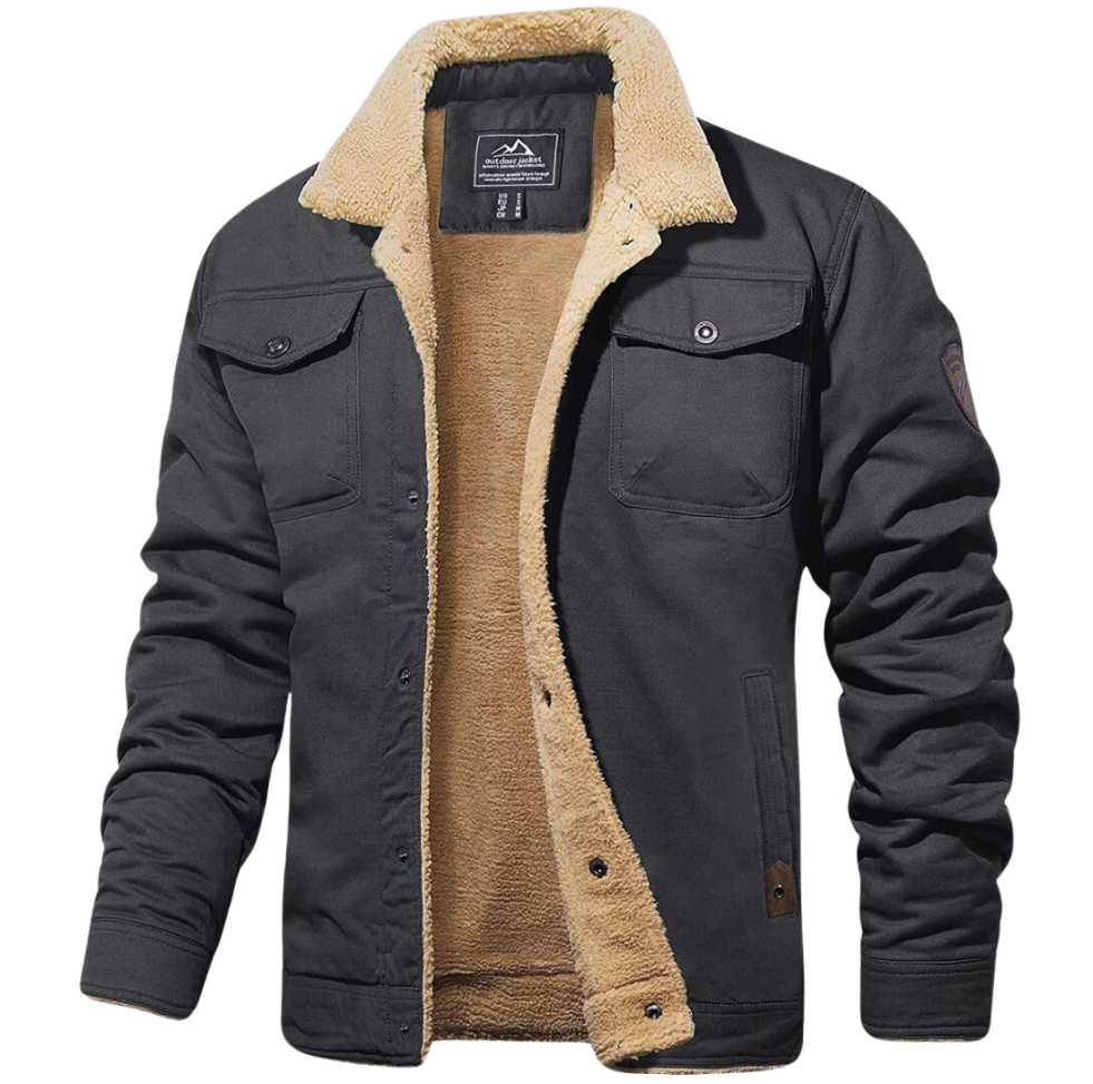 James | Fleece Bomber Jacket