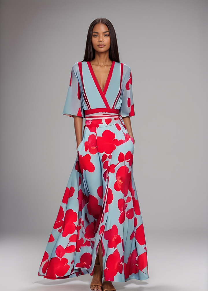 The Colette Maxi Floral Dress