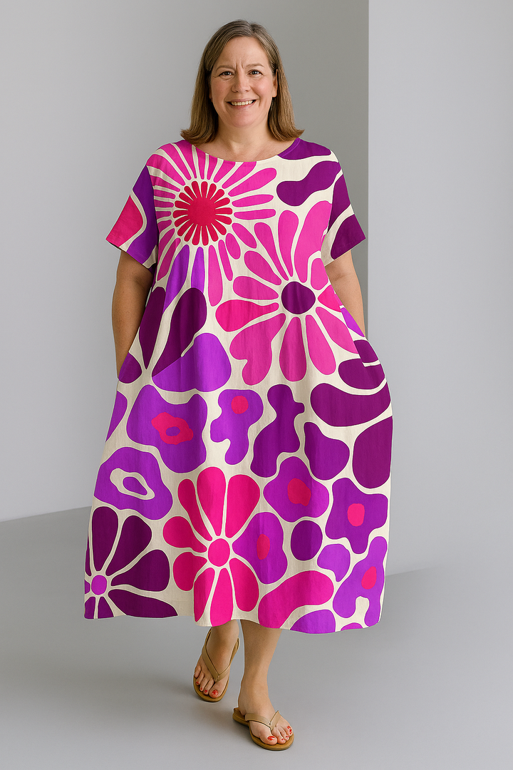 The Amina | Tummy Covering Dress