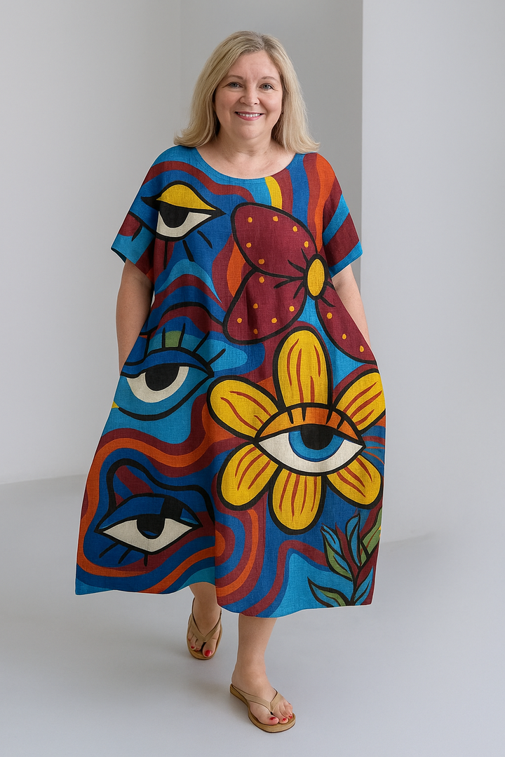 The Amina | Tummy Covering Dress