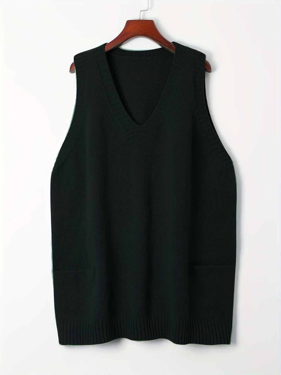 Camille | Oversized V-Neck Vest