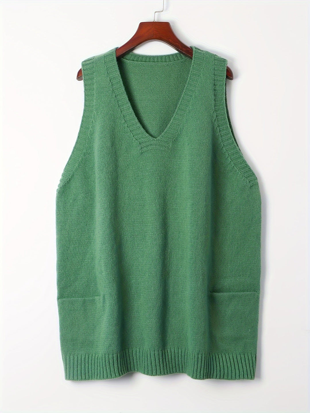 Camille | Oversized V-Neck Vest