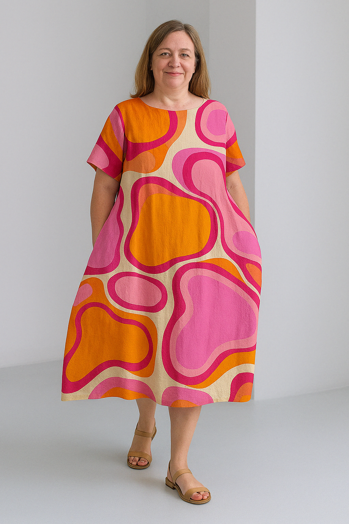 The Amina | Tummy Covering Dress