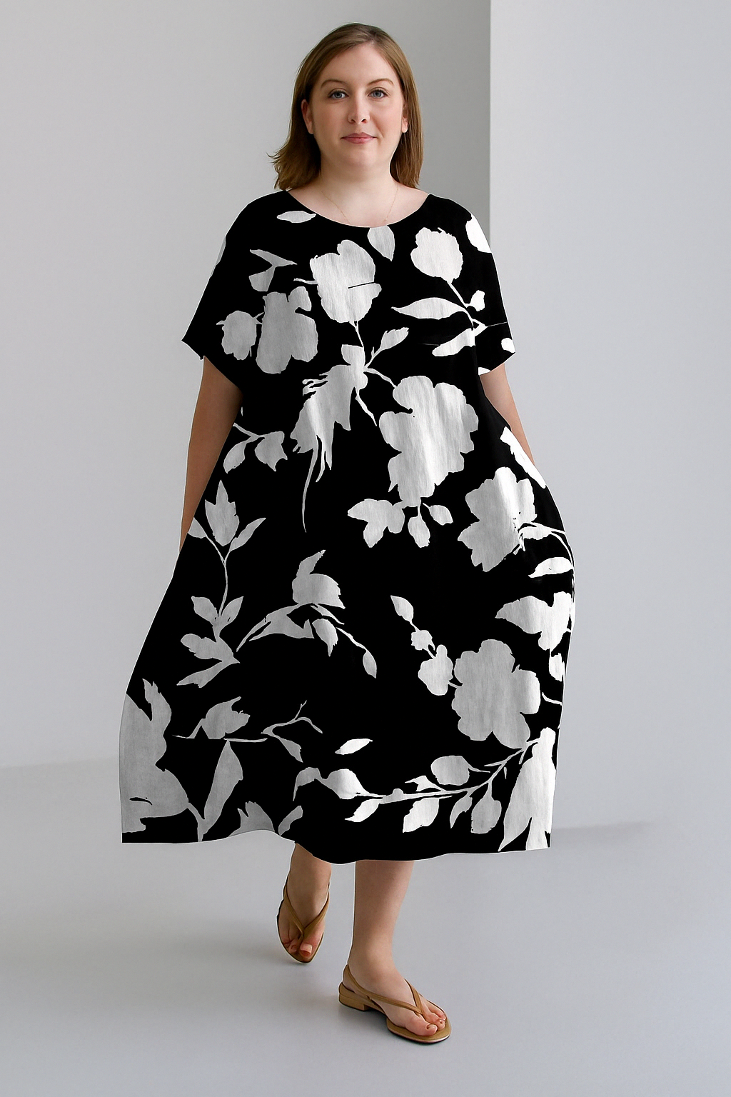 The Amira | Loose Fit Tummy Covering Dress