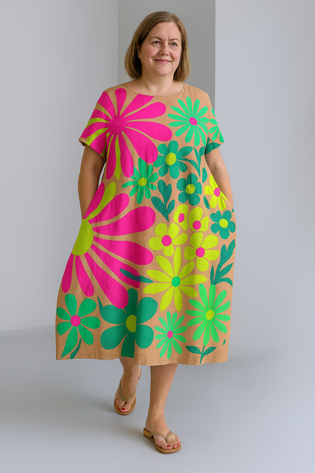 The Amina | Tummy Covering Dress