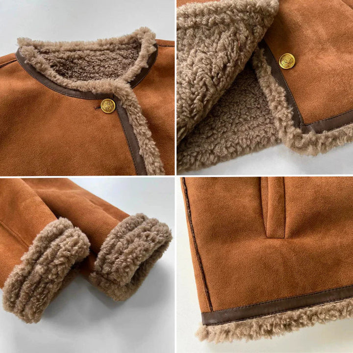 Mia | Cozy Button Jacket