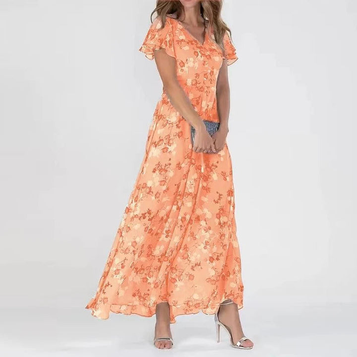 The Amara Floral Maxi Dress