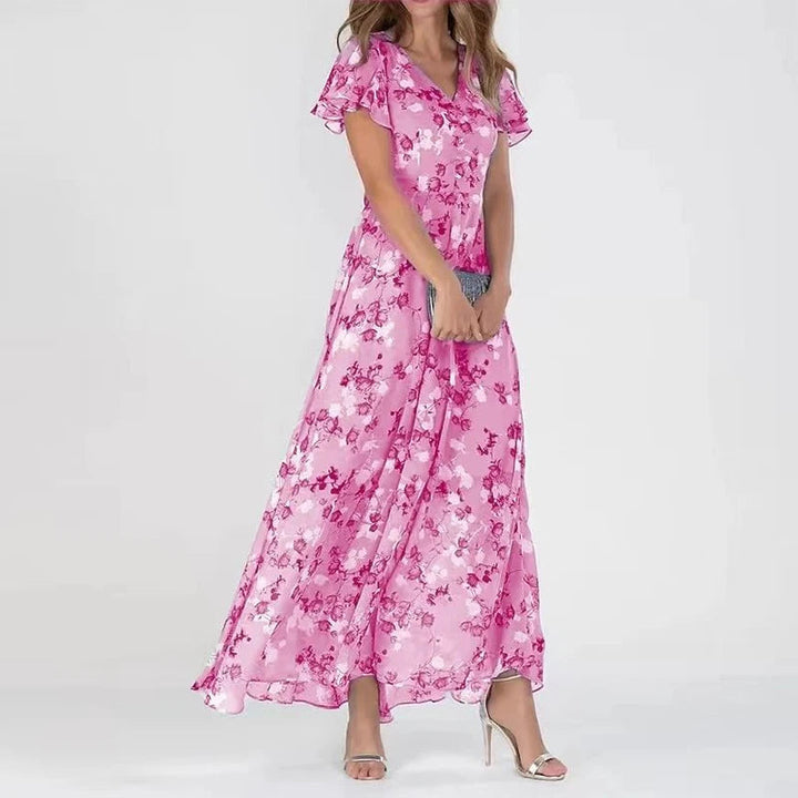The Amara Floral Maxi Dress